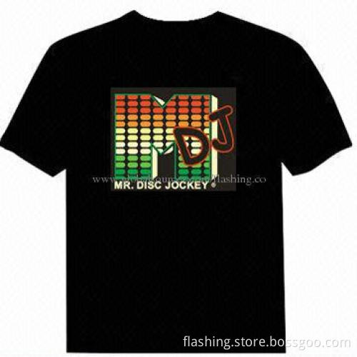 Hot Sale Equalizer El T-shirt, Made of 100% Cotton